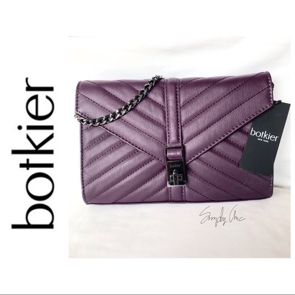 NWT Botkier genuine leather clutch shoulder bag - Picture 3 of 6